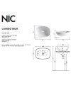 Nic MILK es un lavabo sobre encimera en colores | Terracerámica