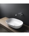 Nic MILK EXTREME, lavabo sobre encimera en colores | Terracerámica