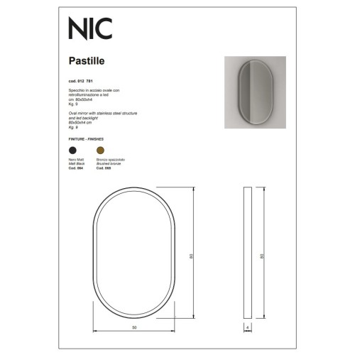 nic-pastille-espejo-ovalado-led-varios colores-terra-ceramica.