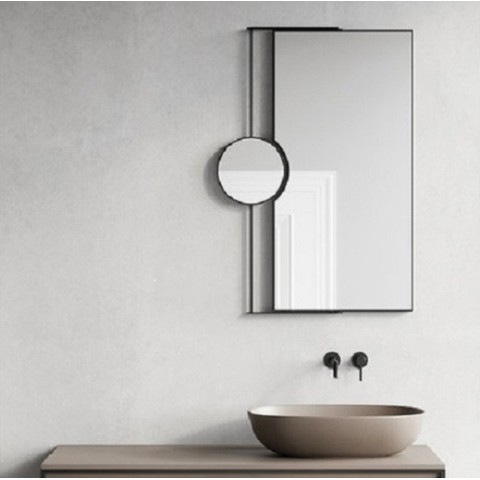 Ray es un espejo rectangular de la marca Nic | Terracerámica
