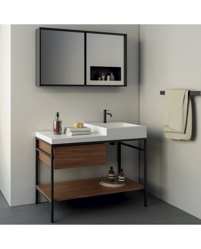 Semplice 105 es un mueble de baño de la marca Nic | Terracerámica Semplice 105 es un mueble de baño de la marca Nic | Terracerámica