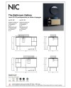 Lama 120 es un mueble de baño de la marca Nic | Terracerámica