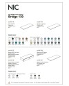 Brigde es un mueble de baño de la marca Nic | Terracerámica
