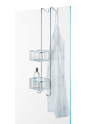 Cesta de ducha doble con colgador de Decor Walther | Terracerámica