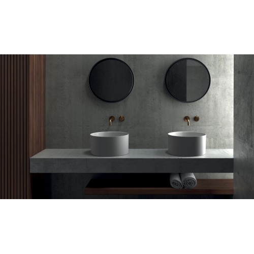 Core es un lavabo cerámicos de colores de Galassia | Terracerámica