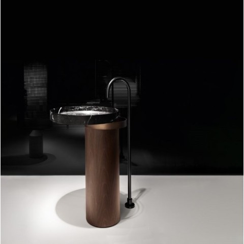 Eccentrico es un lavabo de Falper de mármol| Terracerámica