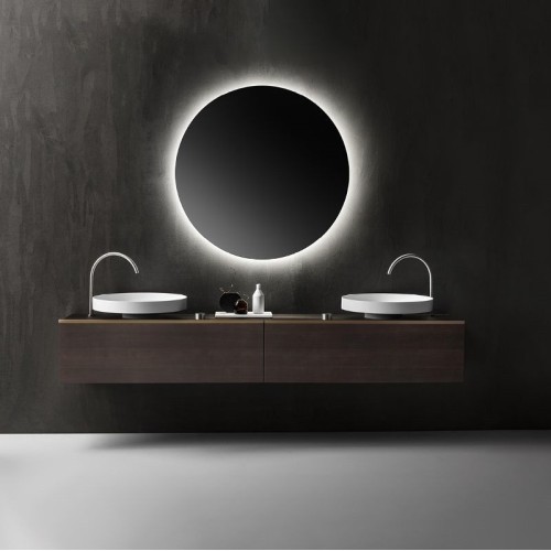 Eccentrico es un lavabo de apoyo de Falper | Terracerñamica