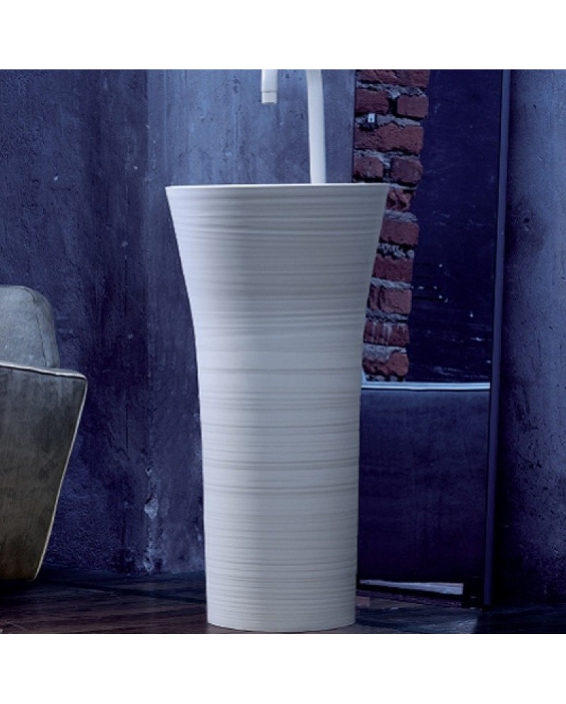 Handmade es un lavabo freestanding de Falper | Terracerámica