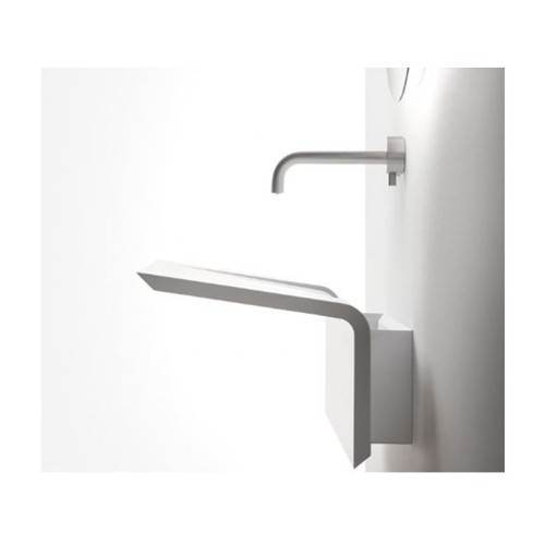 Ala es un lavabo de pared en Cristalplant de Falper | Terracerámica