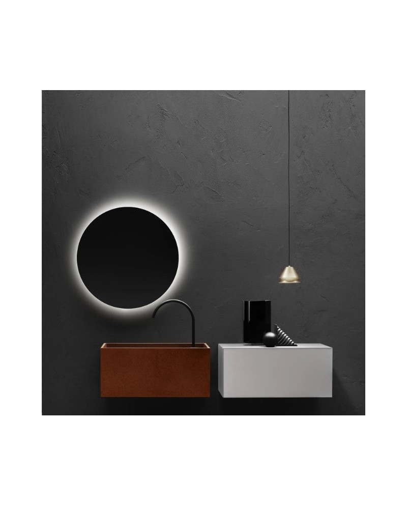 Lavabo rectangular en cemento modelo Minimum de Falper | Terracerámica Lavabo rectangular en cemento modelo Minimum de Falper | Terracerámica