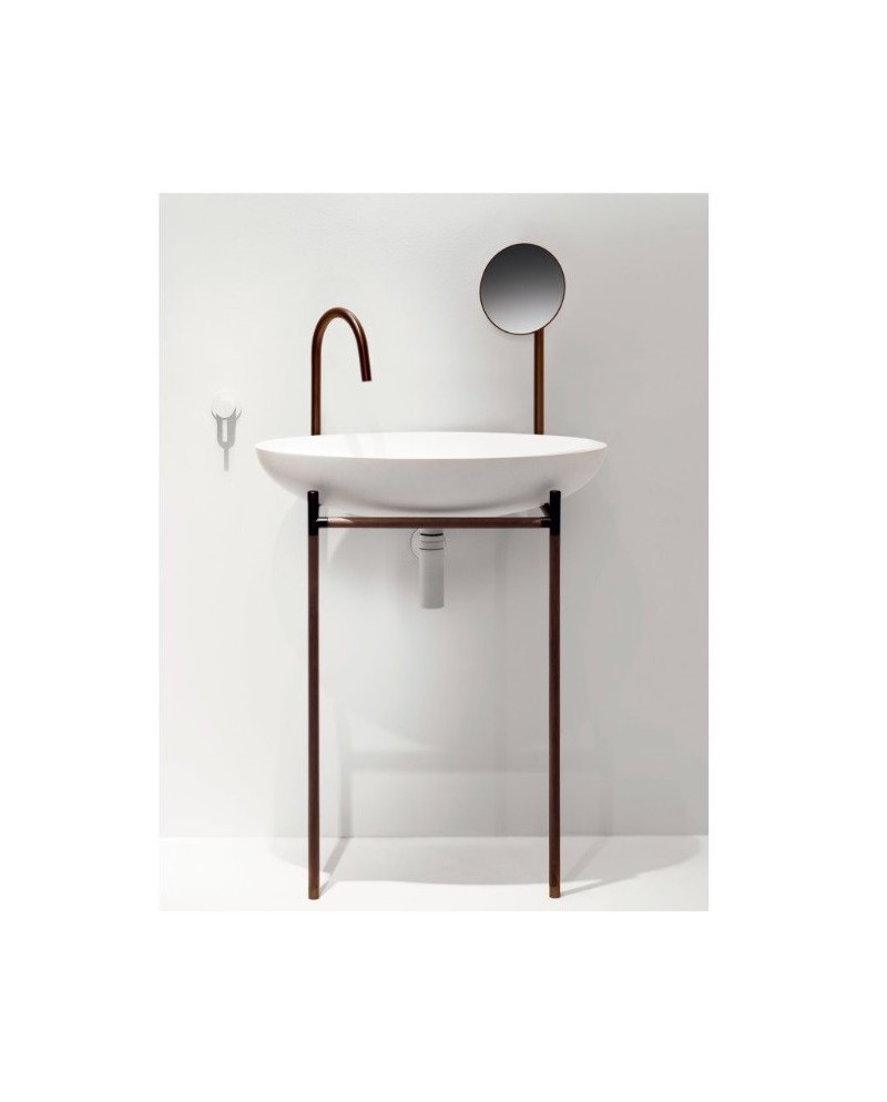 Lavabo con estructura modelo Monsier de Falper | Terracerámica Lavabo con estructura modelo Monsier de Falper | Terracerámica