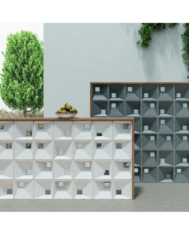 Celosía Castelo diseñada por Dsignio para Harmony | Terracerámica