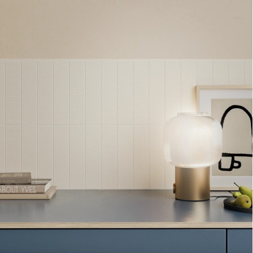 Texiture es un azulejo de pasta blanca de la marca Wow | Terracerámica