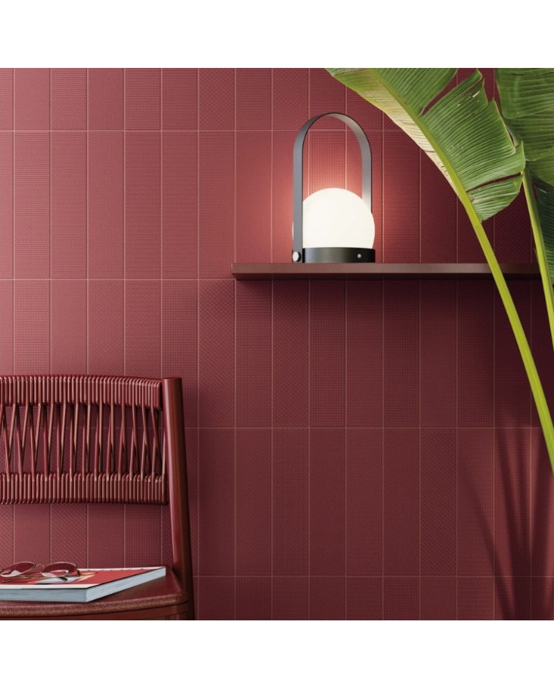 Texiture es un azulejo de pasta blanca de la marca Wow | Terracerámica