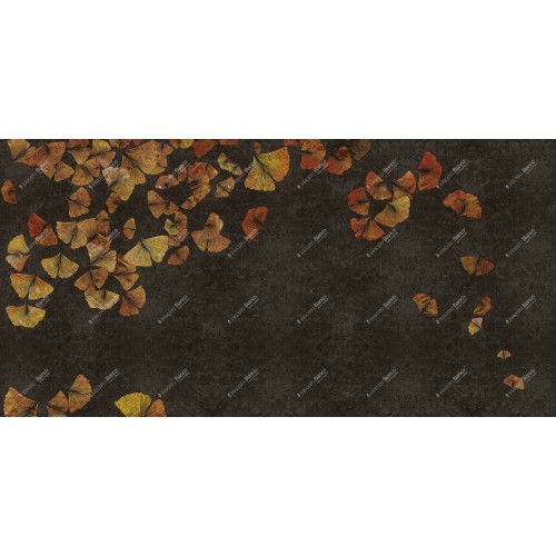 Goldenwall es un papel decorado de Inkiostro | Terracerámica