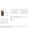 Grace es un lavabo freestanding de Inbani | Terracerámica