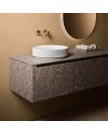 Arc es un lavabo semi-encastrado de Inbani | Terracerámica
