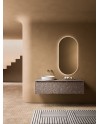 Arc es un lavabo semi-encastrado de Inbani | Terracerámica