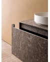 Arc es un lavabo semi-encastrado de Inbani | Terracerámica