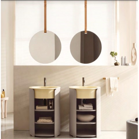 Mueble de baño con Lavabo Tibero I Catinio de Cielo | Terracerámica
