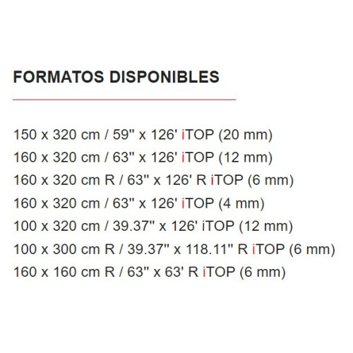 INALCO METEORA MDI GRAN FORMATO (VARIOS FORMATOS)