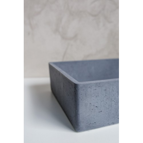 Oasis de Sira es un lavabo sobreencimera en hormigón | Terracerámica