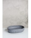 Lagoon de Sira es un lavabo sobreencimera de hormigón | Terracerámica