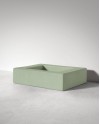 Aurora de Sira es un lavabo sobreencimera de hormigón | Terracerámica