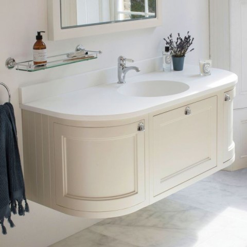 Burlington 134 es un mueble de baño suspendido | Terracerámica