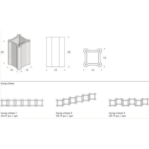 Celosía by Vincent Van Duysen para Mutina | Terracerámica
