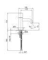 FANTINI NOSTROMO MONOMANDO LAVABO (VARIOS ACABADOS)