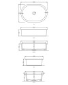 Lavabo I-Catini de Cielo en varios colores | Terracerámica