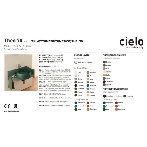 Theo de Cielo, mueble en Fenix un material innovador | Terracerámica
