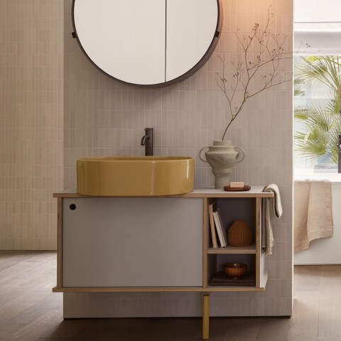 Theo de cielo, mueble en Fenix un material innovador | Terracerámica