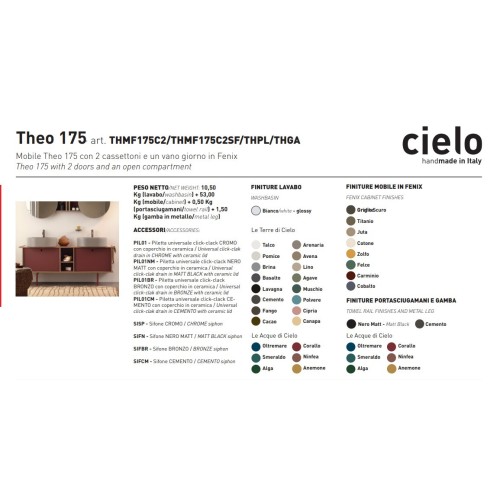 Theo175 mueble de cielo en Fenix un material innovador | Terracerámica