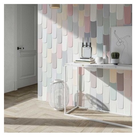 Boho Tear de Wow es un revestimiento porcelánico 3D | Terracerámica