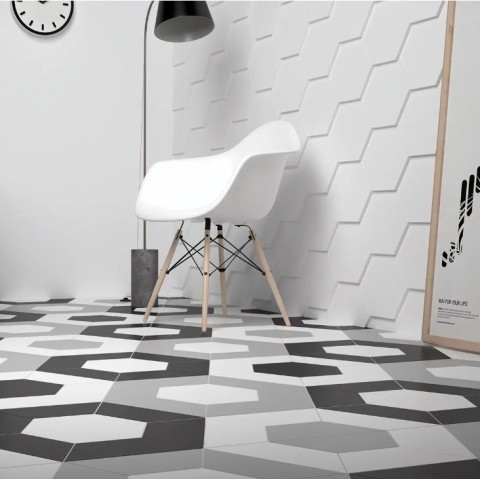 Floor Hexa de la marca Wow es un gres porcelánico | Terracerámica