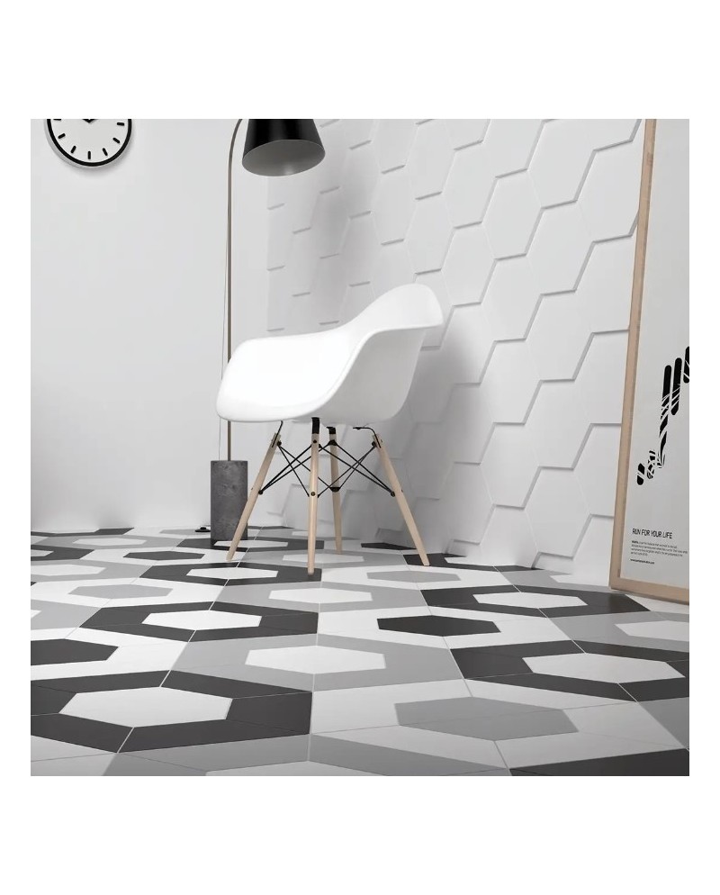 Floor Hexa de la marca Wow es un gres porcelánico | Terracerámica