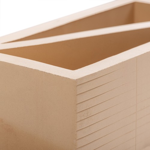 Diagonal es una celosía de terracota de colores | Terracerámica