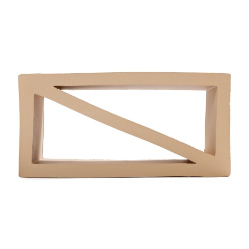 Diagonal es una celosía de terracota de colores | Terracerámica