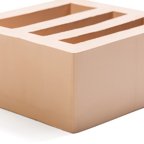 Cuadrada es una celosía de terracota de colores | Terracerámica