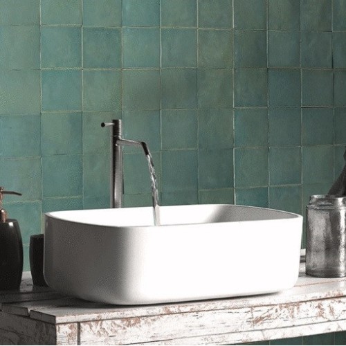 Manara Clay es un azulejo de porcelana de Nandatiles | Terracerámica