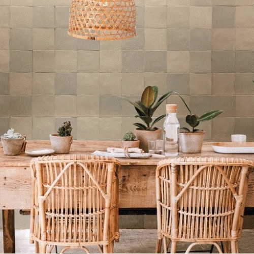 Manara Clay es un azulejo de porcelana de Nandatiles | Terracerámica