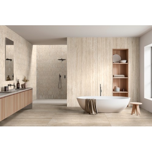Realstone Travertino es un porcelánico de Ragno | Terracerámica