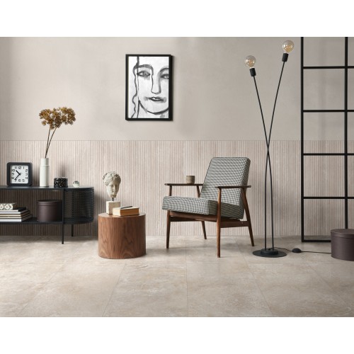 Realstone Travertino es un porcelánico de Ragno | Terracerámica