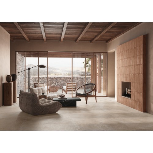 Realstone Travertino es un porcelánico de Ragno | Terracerámica