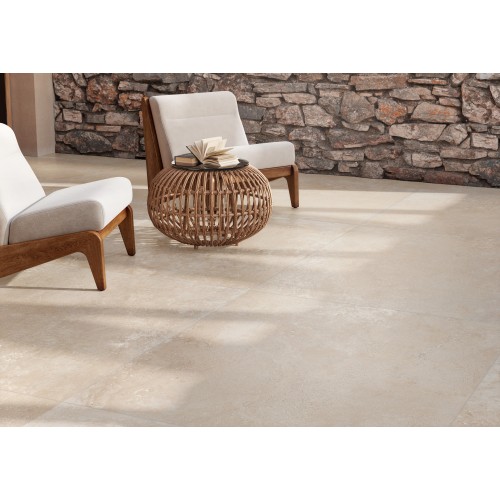 Realstone Travertino es un porcelánico de Ragno | Terracerámica