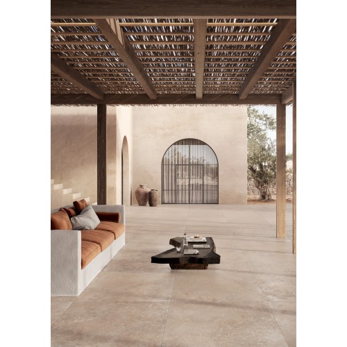 Realstone Travertino es un porcelánico de Ragno | Terracerámica