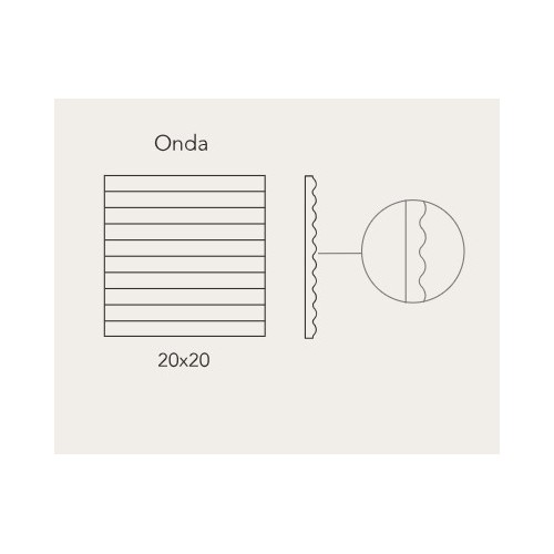 Relieve es una baldosa de terracota o vidriada | Terracerámica
