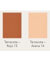Catalana es una baldosa en terracota roja o arena | Terracerámica